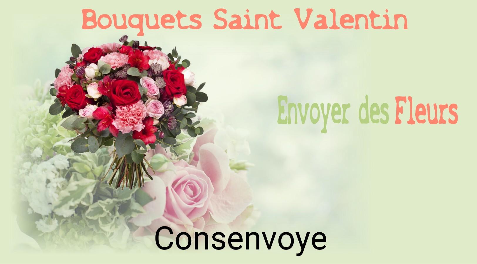 Roses de Saint-Valentin livrées à Consenvoye